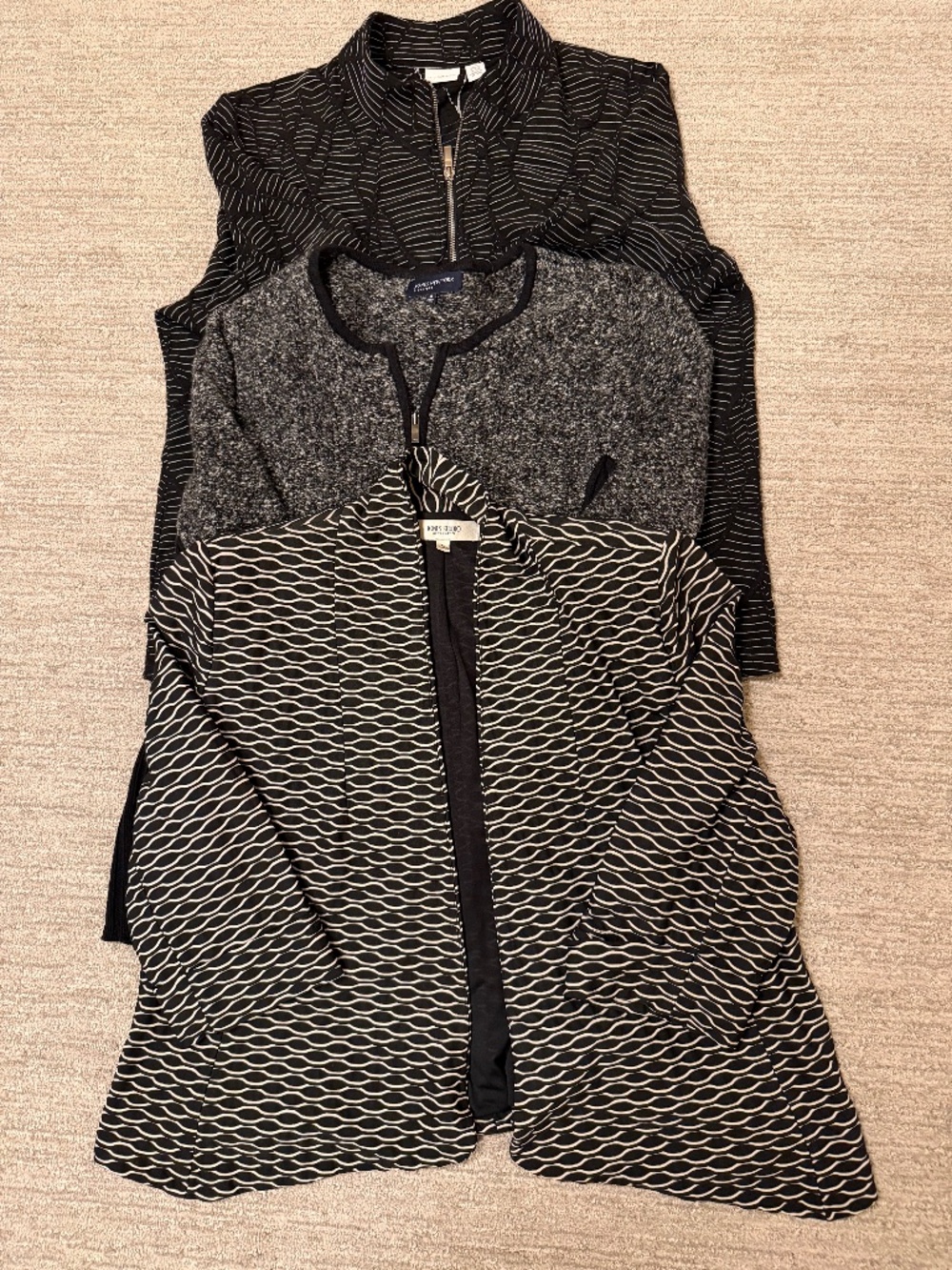 Set of 3 jackets Jones and Chico. Size XL